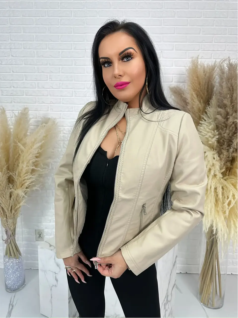 Ramoneska Saragossa beżowa