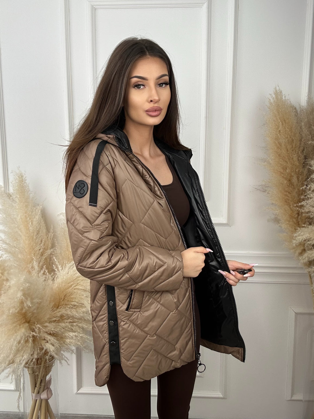 KURTKA TINA - pikowana POLSKIEGO producenta SM COLLECTION