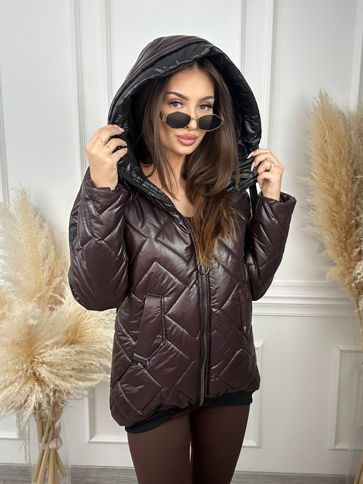 KURTKA NIKOL - pikowana POLSKIEGO producenta SM COLLECTION