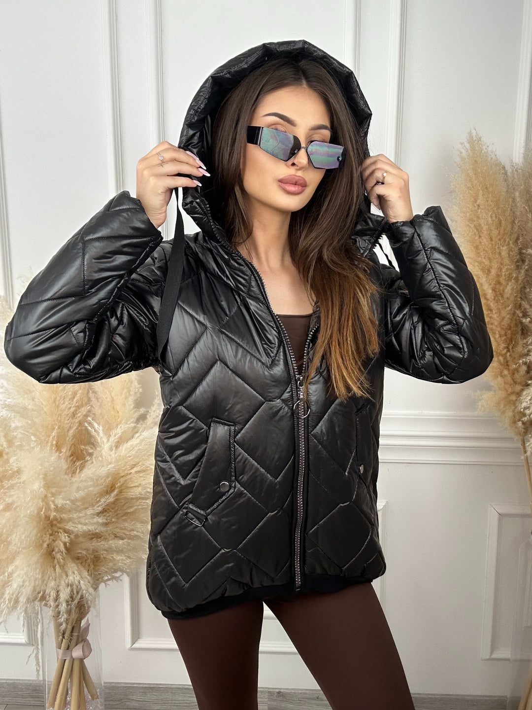 KURTKA NIKOL - pikowana POLSKIEGO producenta SM COLLECTION