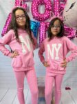 Dres dziecięcy NEW YORK różowy